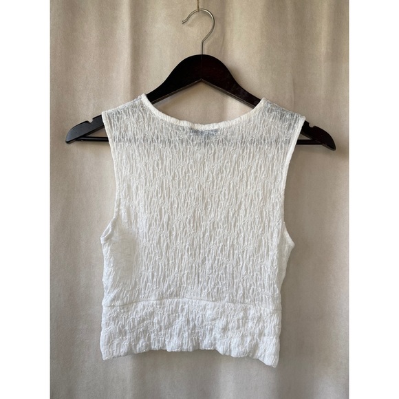 Topshop Crepe Wrap Front Sleeveless Top - Picture 6 of 6